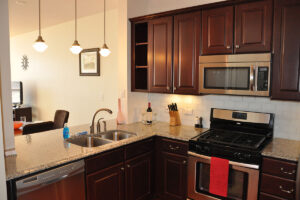 corporate housing suite interior