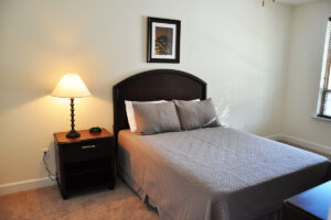 corporate housing interior suites bedroom