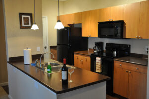 corporate housing suite interior