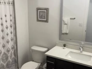 Alamo Heights Bathroom within San Antonio Corporate Apartments