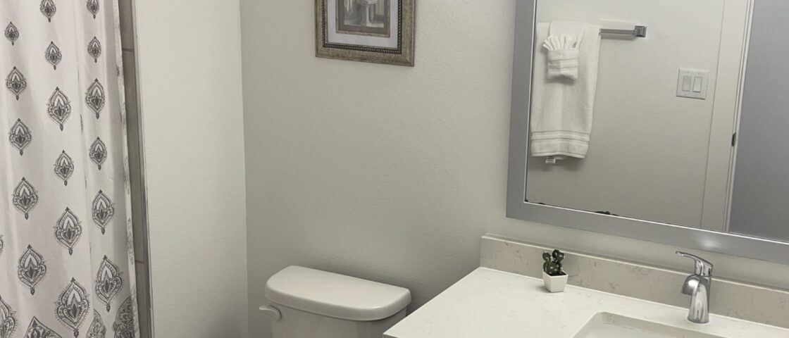 Alamo Heights Bathroom within San Antonio Corporate Apartments