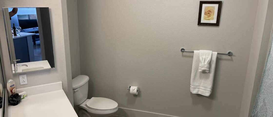 Bathroom within San Antonio Corporate Apartments