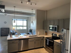 View from the Kitchen within San Antonio Corporate Housing